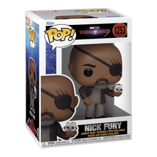 Funko Pop! Marvel - The Marvels - Nick Fury-Marvel Studios-1253