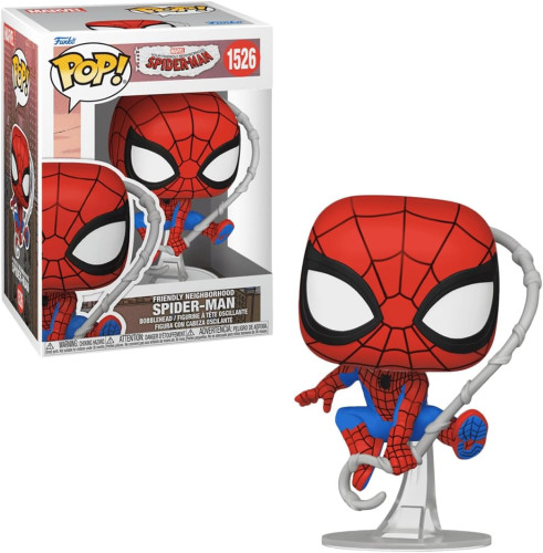 Funko Pop! Marvel Animation Homem-Aranha #1526 Your Friendly Neighborhood Spider-Man-Disney Plus/Marvel Television-1526