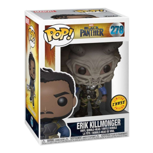 Funko Pop! Marvel Black Panther Erik Likkmonger #278 Chase - Marvel Black Panther - #278