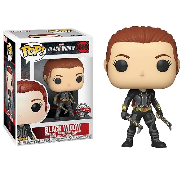Funko Pop! - Black Widow (loose) Black Widow #609 - Produto Original