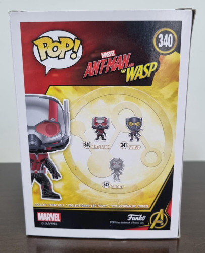 Funko Pop! Marvel Chase Ant-man And Wasp Homem Formiga - Homem Formiga E A Vespa - #340