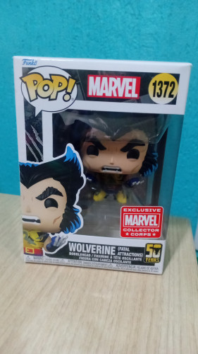 Funko Pop! Marvel Collector Corps Wolverine Fatal Attractions 1372 - Funko Pop Marvel X Men - #1372