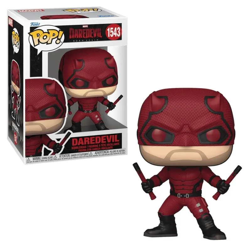 Funko Pop! Marvel Daredevil Born Again - Daredevil Funko POP! #1543 - Produto Original