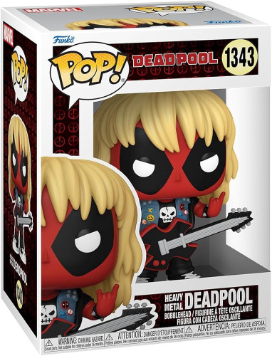 Funko Pop! Marvel Deadpool Heavy Metal Deadpool Deadpool #1343 - Produto Original