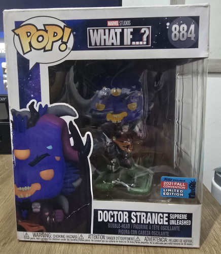 Funko Pop! Marvel Doctor Strange Supreme Unleashed MARVEL - What If ...? #884 - Produto Original