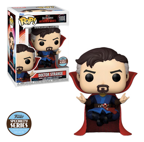 Funko Pop! Marvel Doctor Strange in the Multiverse of Madness - Doctor Strange (Doutor Estranho) - Caixa com detalhes-Marvel-1008