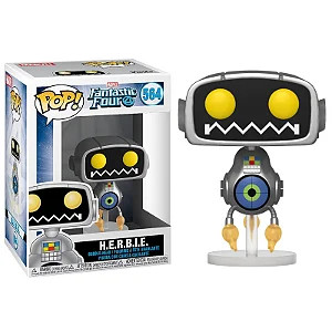Funko Pop! Marvel Fantastic Four Quarteto Fantastico H.e.r.b.i.e. Herbie 564-The Fantastic Four: First Steps-564