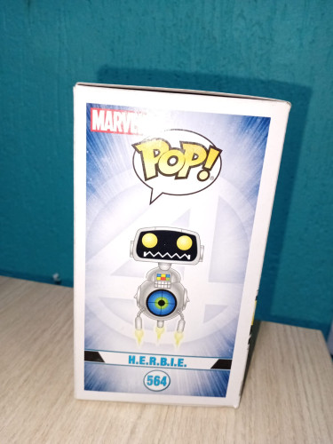 Funko Pop! Marvel Fantastic Four Quarteto Fantastico H.e.r.b.i.e. Herbie 564 - The Fantastic Four: First Steps - #564