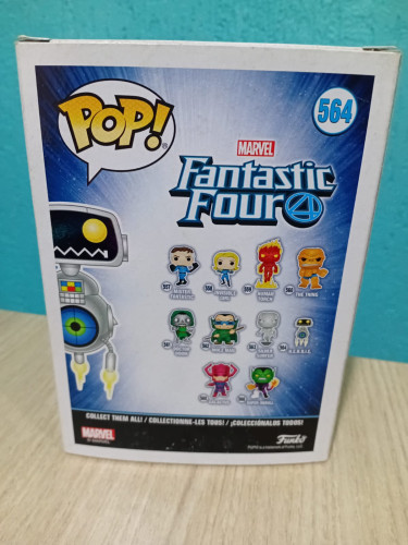 Funko Pop! Marvel Fantastic Four Quarteto Fantastico H.e.r.b.i.e. Herbie 564 - The Fantastic Four: First Steps - #564