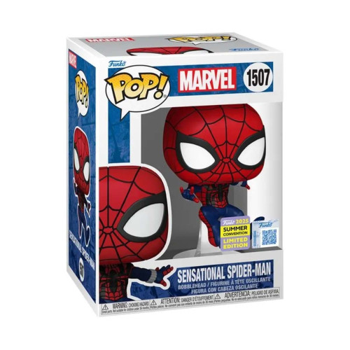 Funko Pop! Marvel Homem-Aranha Sensacional #1507 Exclusivo SDCC 2025 - Marvel Spider-Man - #1507