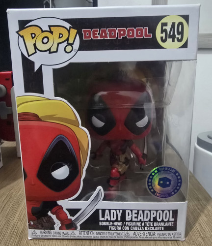 Funko Pop! Marvel Lady Deadpool Marvel Deadpool #549 - Produto Original