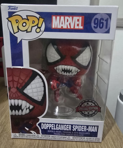 Funko Pop! Marvel Spider Man Doppelganger Spider-man #961 - Produto Original