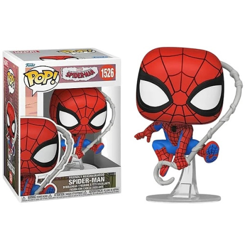 Funko Pop! Marvel Spider Man Homem Aranha Spider-Man 1526-Marvel-1526