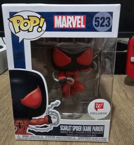 Funko Pop! Marvel Spider Man Scarlet Spider Kaine Parker Marvel Spider Man #523 - Produto Original