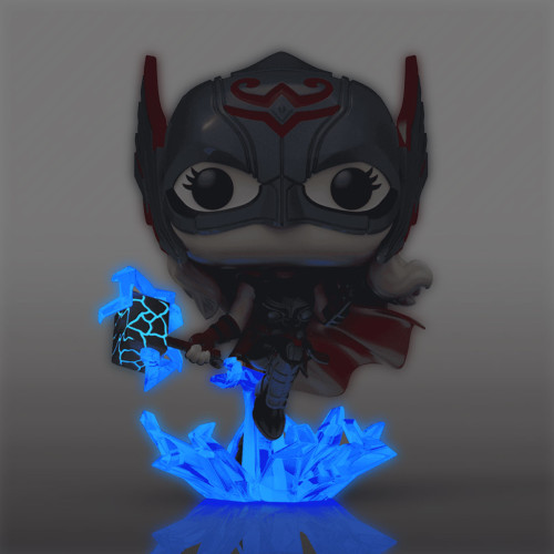 Funko Pop! Marvel Studios - Mighty Thor - Glow In The Dark (Brilha No Escuro) Exclusivo Pop In A Box-Thor Love And Thunder-1046