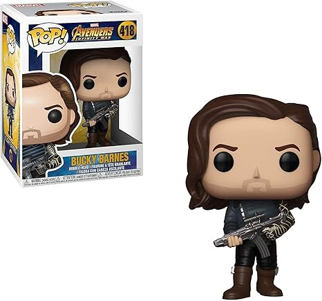 Funko Pop! Marvel Vingadores Avengers Bucky Barnes AVANGERS INFINITY WAR #418 - Produto Original