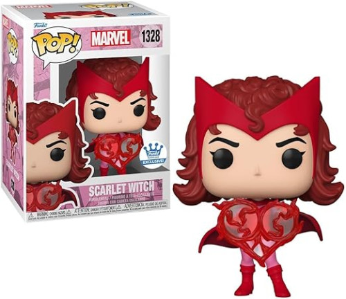 Funko Pop! Marvel Wandavision Scarlet Witch 1328 Exclusivo Marvel Avengers #1328 - Produto Original