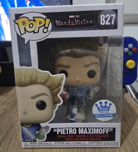 Funko Pop! Marvel Wandavision Pietro Maximoff Marvel WandaVision #827 - Produto Original