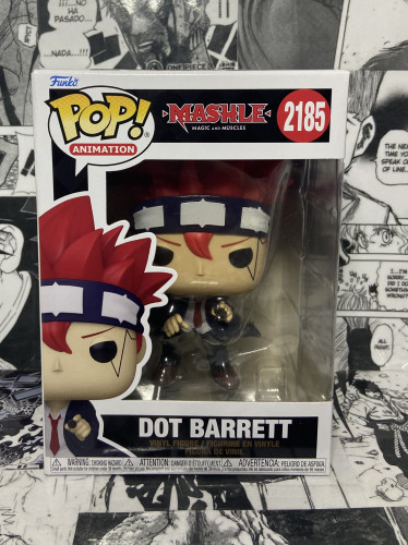 Funko Pop! Mashle - Dot Barrett Mashle #2185 - Produto Original