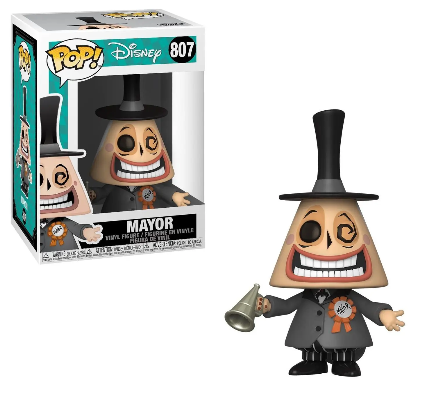 Funko Pop! Mayor-Disney Nightmare Before Christmas-807