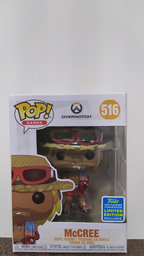 Funko Pop! Mccree 2019 Summer Convention Exclusive - Overwatch - #516
