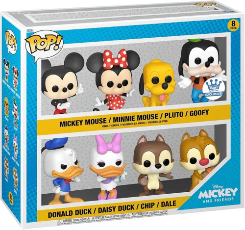 Funko Pop! Mickey and Friends 8 pack - Funko Shop Exclusive-Mickey And Friends-8