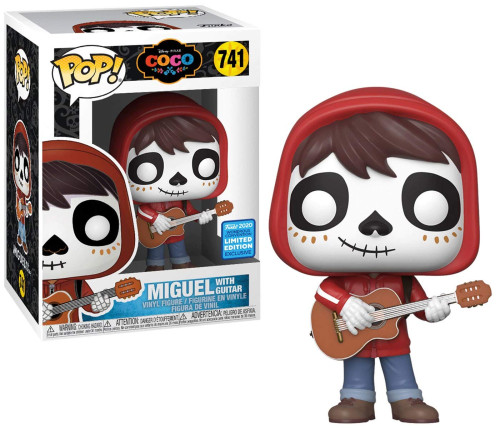 Funko Pop! Miguel with Guitar - Wondrous Convention 2020 - Coco Disney Pixar Coco #741 - Produto Original