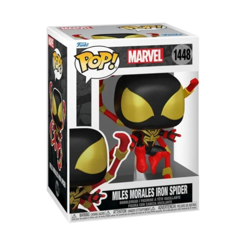 Funko Pop! Miles Morales Aranha De Ferro - Marvel Homem Aranha - #1448