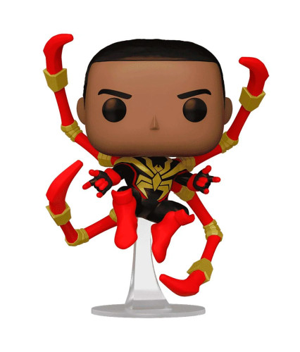 Funko Pop! Miles Morales Iron Spider #1448 - Marvel Chase Edition-Marvel Comics Spider-Man-1448
