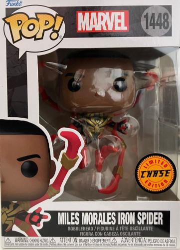 Funko Pop! Miles Morales Iron Spider-Marvel-1