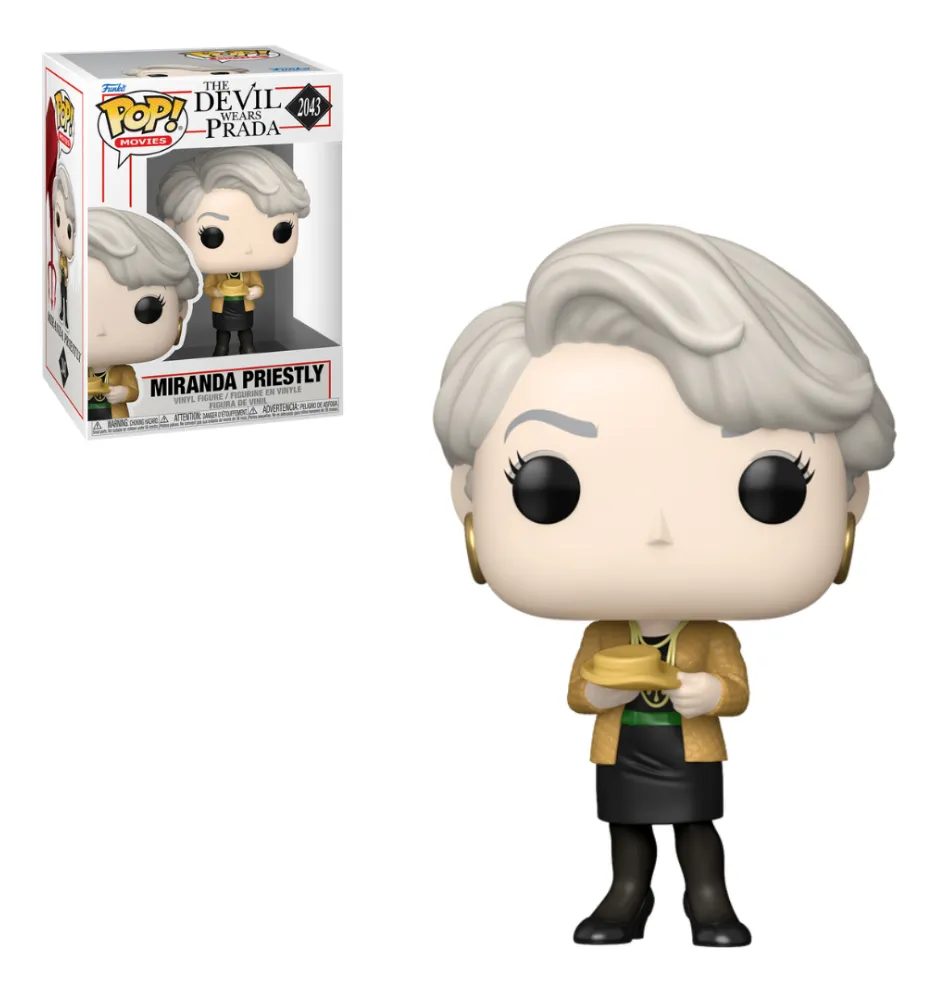 Funko Pop: Miranda Priestly #2043 - The Devil Wears Prada Diabo Veste Prada 2 Funko Pop Diabo Veste Prada #2043 - Produto Original