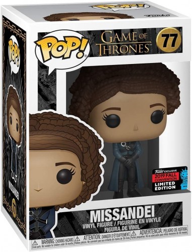 Funko Pop! Missandei 77 Game Of Thrones Nycc Exclusive | Game Of