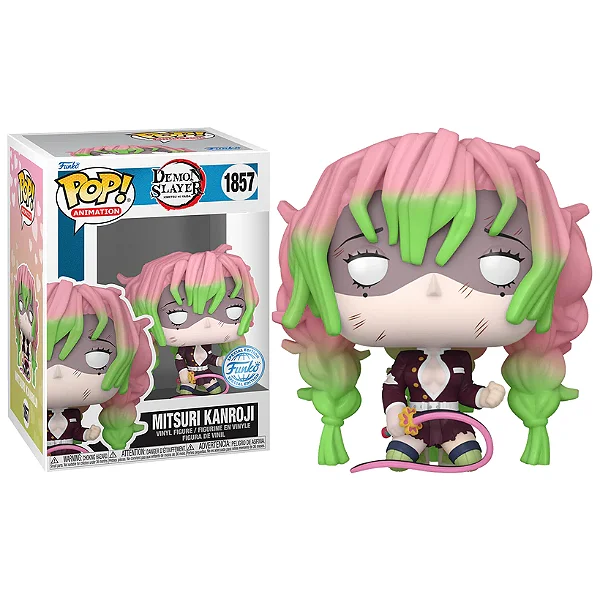 Funko Pop! Mitsuri Kanroji Demon Slayer: Kimetsu No Yaiba #1857 - Produto Original