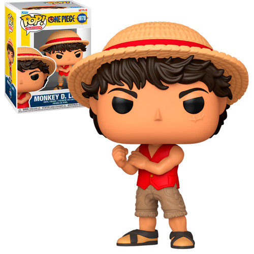 Funko Pop! Monkey D. Luffy One Piece Live Action #1878 - Produto Original