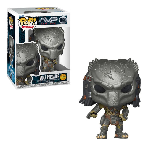 Funko Pop! Movies - Alien Vs Predador - Requiem 1998 - Wolf Predator (Limited Edition Chase) Alien Vs Predator #1998 - Produto Original