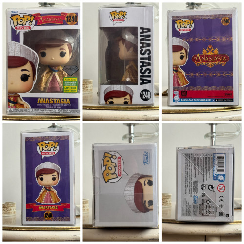 Funko Pop! Movies: Anastasia Diamond Exclusiva 2022 Summer Convention 1240 - ANASTASIA - #1240