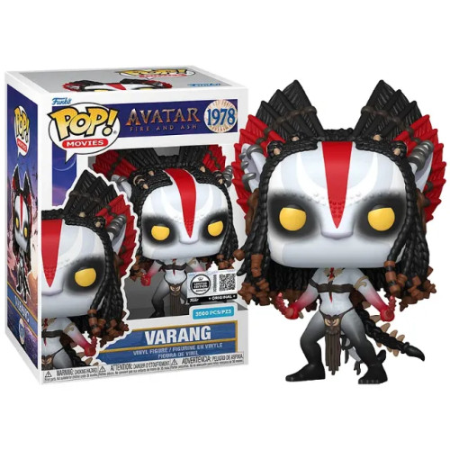 Funko Pop! Movies: Disney Avatar Fogo E Cinzas Varang 1978 Limited Edition 3500 Pcs Avatar Movie #1976 - Produto Original