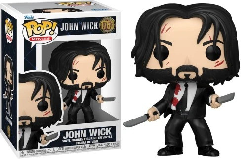 Funko Pop! Movies: John Wick #1763 MOVIES JOHN WICK #1763 - Produto Original
