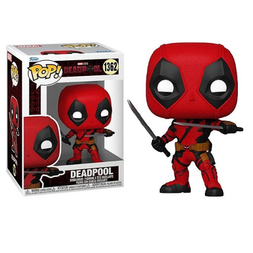 Funko Pop! Movies: Marvel Deadpool #1362 ( Deadpool and Wolverine Marvel Deadpool #1362 - Produto Original