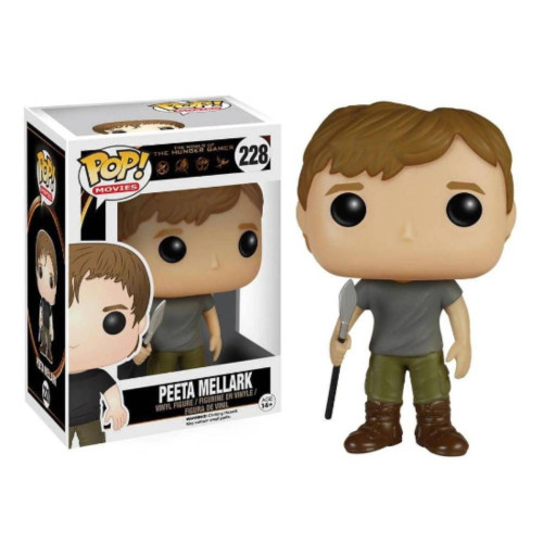 Funko Pop! Movies: The Hunger Games - Peeta Mellark #228 Raro Movies The Hunger Games #228 - Produto Original