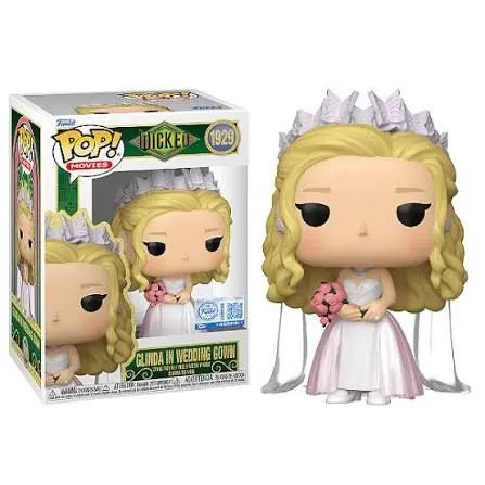 Funko Pop! Movies: Wicked For Good Glinda in Wedding Gown (Com o Vestido de Casamento)  Exclusive #1929 Wicked Parte Dois: For Good #1929 - Produto Original