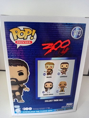 Funko Pop! Movies 300 Leonidas Warner Bros 100th Anniversary #1473 - Warner Brothers 100th Anniversary - #1473