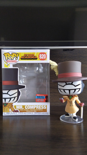 Funko Pop! Mr. Compress 2020 Fall Convention Exclusive - My Hero Academia - #820