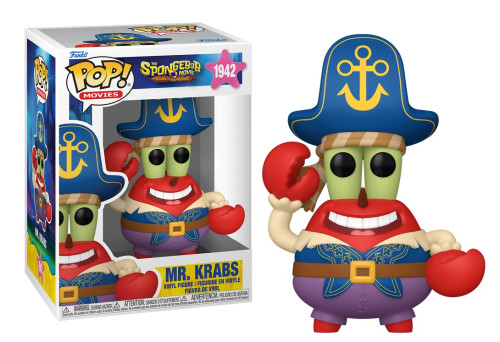 Funko Pop! Mr. Krabs (pirate)-Bob Sponja-1942