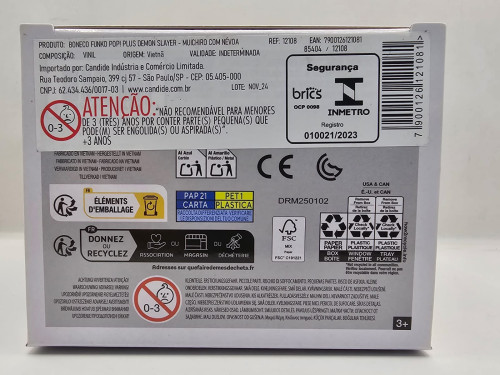  Demon Slayer: Kimetsu No Yaiba #1858 - Produto Original