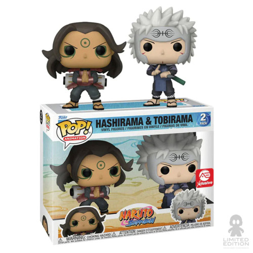 Funko Pop! Naruto - Hashirama e Tobirama #2 PACK Naruto Shippuden #63137 - Produto Original