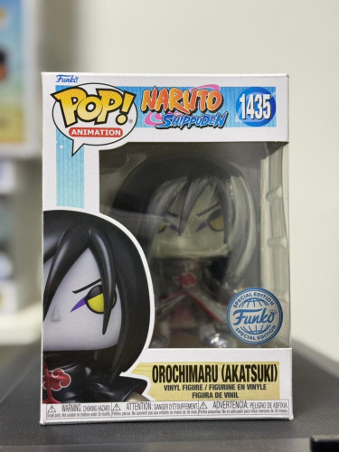 Funko Pop! Naruto - Orochimaru Akatsuki Metallic #1435 Naruto Shippuden #1435 - Produto Original