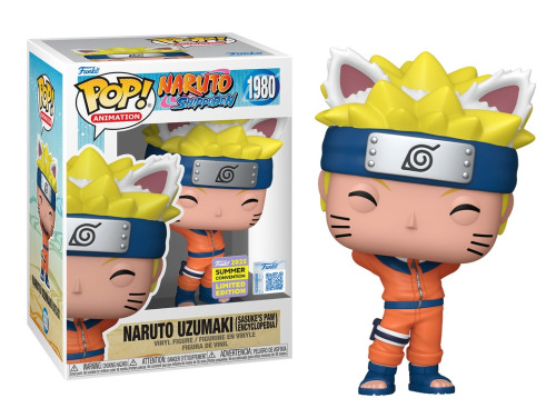 Funko Pop! Naruto Uzumaki (sasuke’s Paw Encyclopedia)-Naruto Shippuden-1980