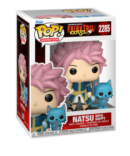 Funko Pop! Natsu with Happy Fairy Tail #2285 - Produto Original