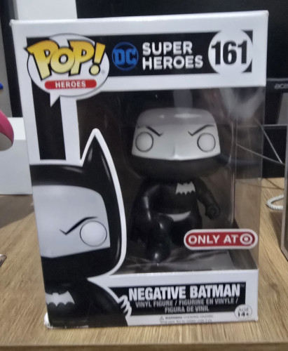 Funko Pop! Negative Batman Batman Classic #161 - Produto Original